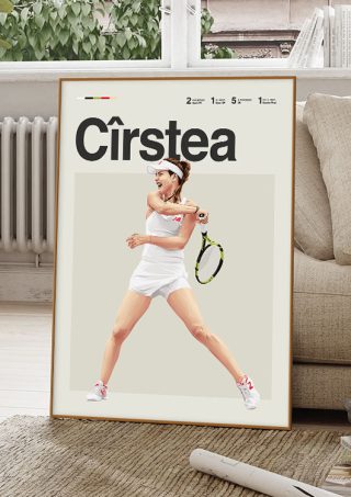 Sorana Cîrstea poster print