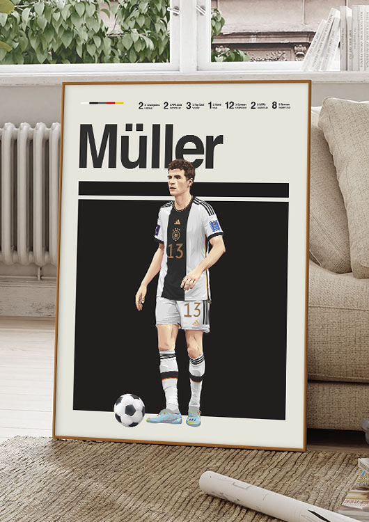 Thomas Müller poster print