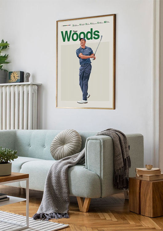 Tiger Woods print