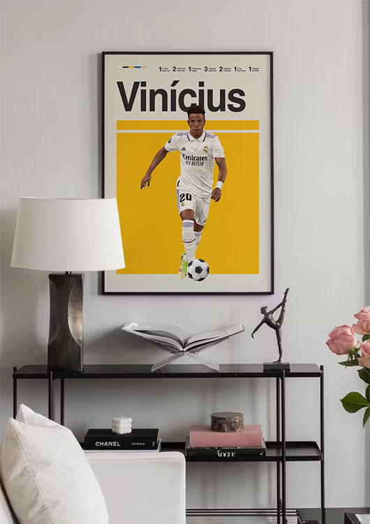 Vinicius Junior Real Madrid Poster