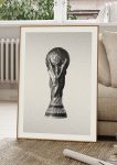 World Cup Trophy poster print