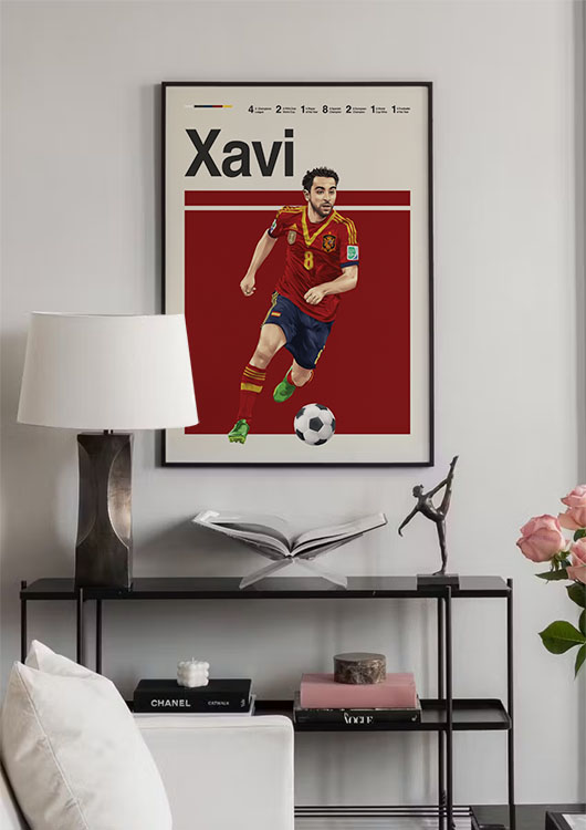 Xavi wall art