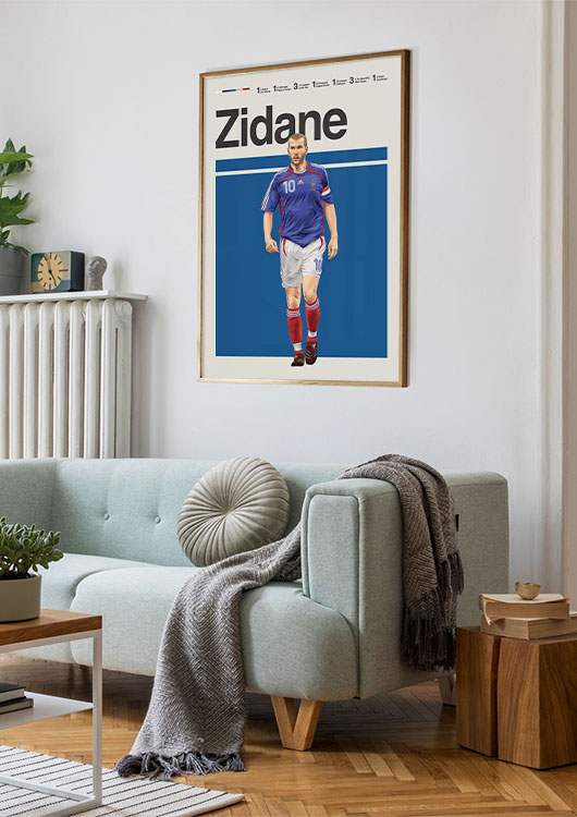 Zinedine Zidane print